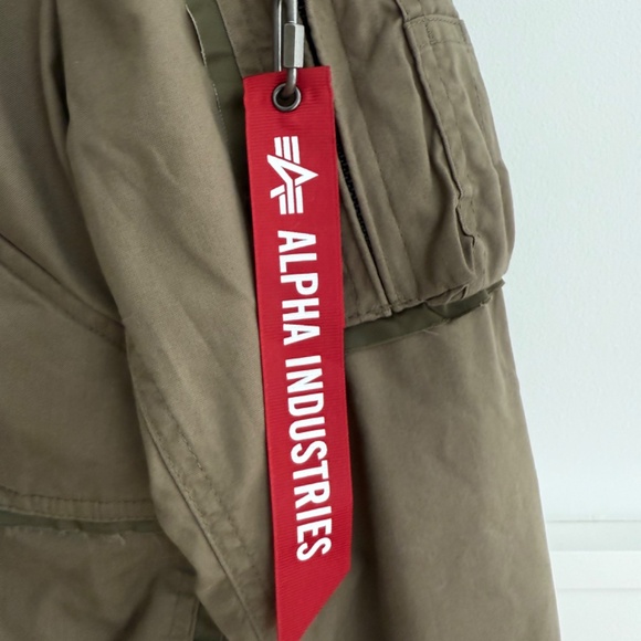 Alpha Industries Bomber Jacket CWU 36/P MOD W, OG-107 GREEN - Picture 2 of 10